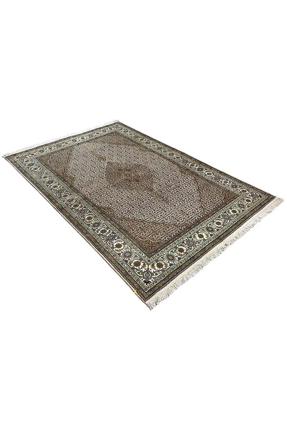  Indo Täbriz Teppich - 219399 (242x166 cm) - Premium Mahi from German Carpet Shop - Just €800! Shop now at German Carpet Shop