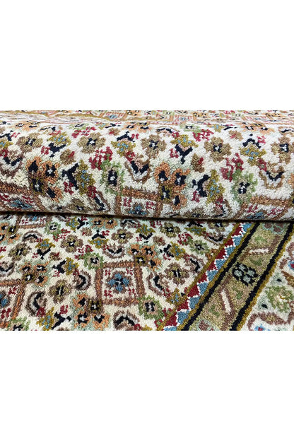  Indo Täbriz Teppich - 219399 (242x166 cm) - Premium Mahi from German Carpet Shop - Just €800! Shop now at German Carpet Shop