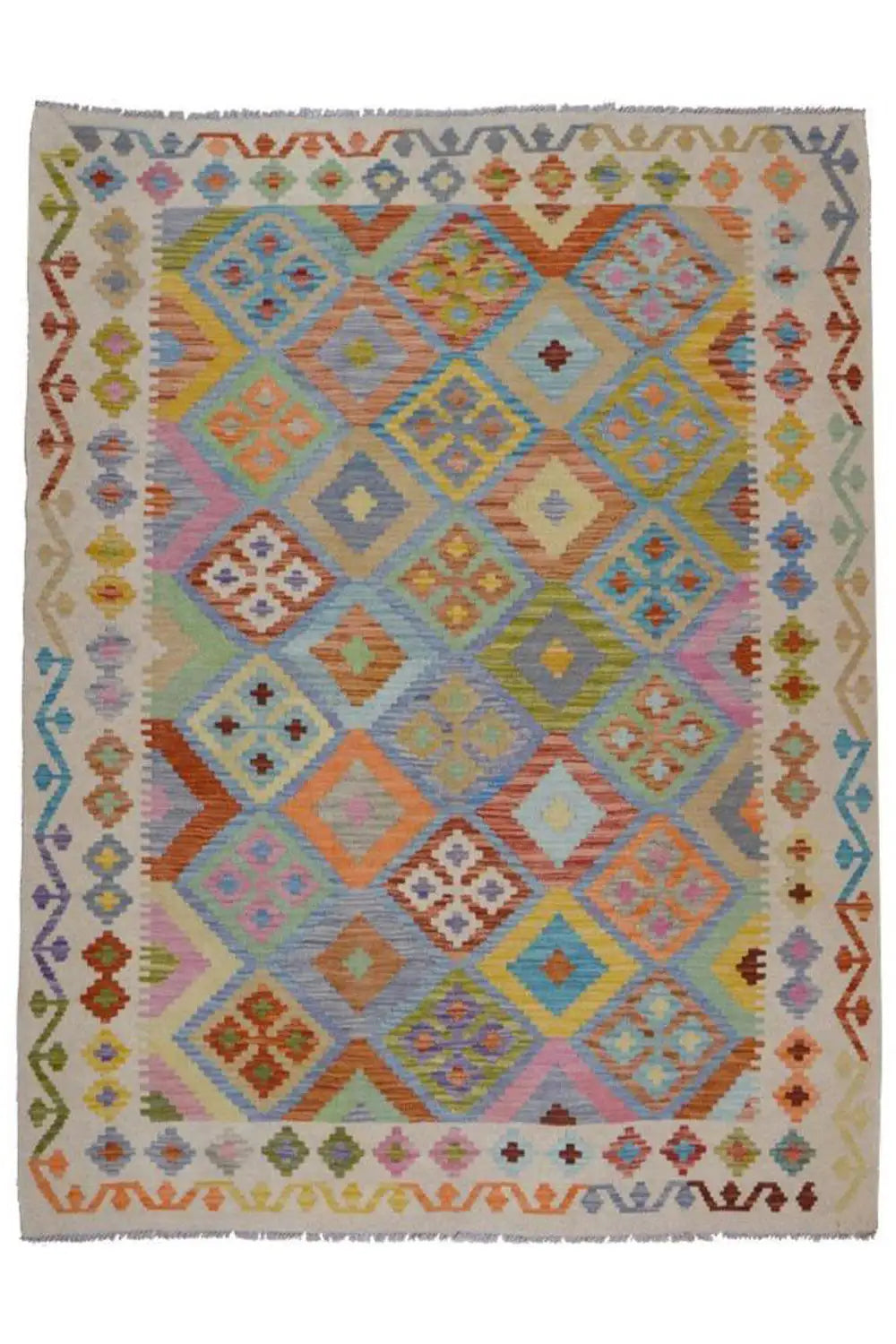 Kelim - Afghan (203x153 cm) - German Carpet Shop