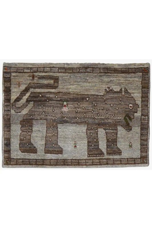 Löwen Gabbeh - 9701300 (90x61 cm) - German Carpet Shop