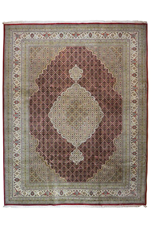  Indo Täbriz Teppich - 31445 (253x308cm) - Premium Mahi from German Carpet Shop - Just €1950! Shop now at German Carpet Shop