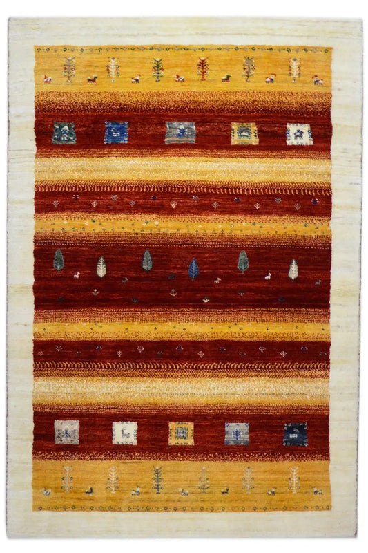  Gabbeh - (149x99 cm) - Premium Gabbeh from German Carpet Shop - Just €900! Shop now at German Carpet Shop