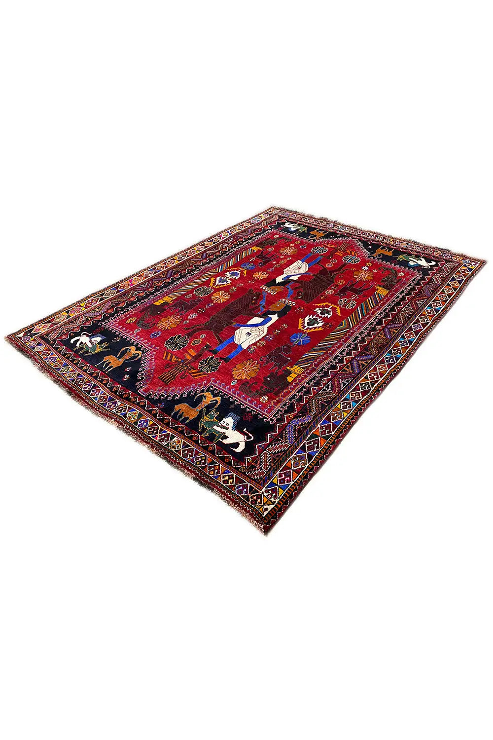  Shiraz - 3758955818 (251x183 cm) - Premium Teppich from German Carpet Shop - Just €990! Shop now at German Carpet Shop