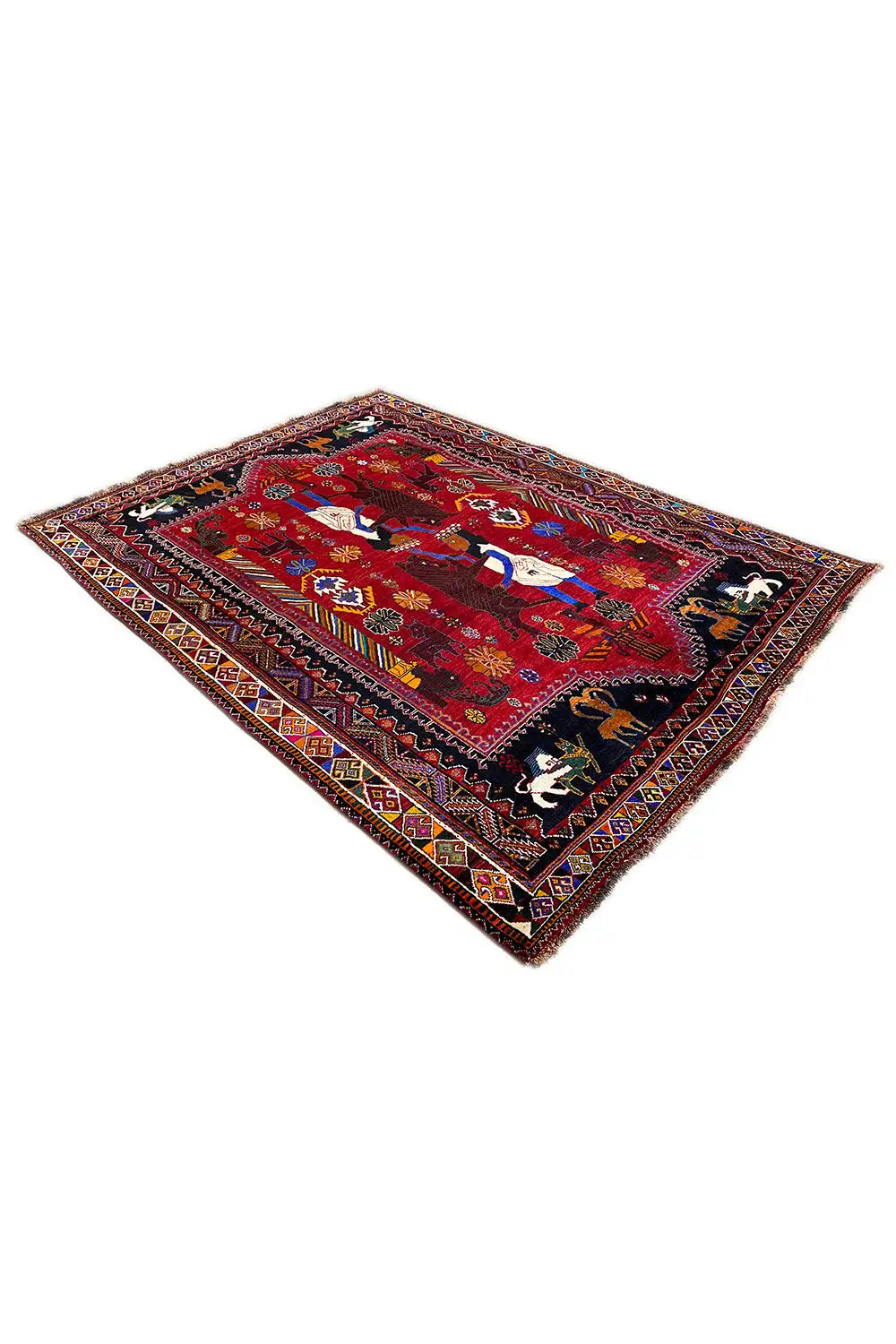  Shiraz - 3758955818 (251x183 cm) - Premium Teppich from German Carpet Shop - Just €990! Shop now at German Carpet Shop