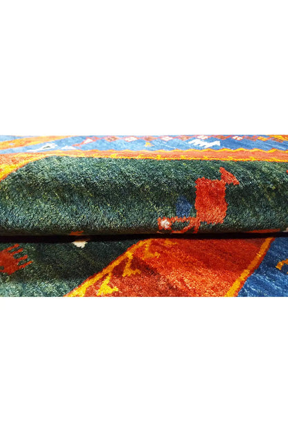  Gabbeh - Lori (150x114 cm) - Premium Teppich from German Carpet Shop - Just €640! Shop now at German Carpet Shop