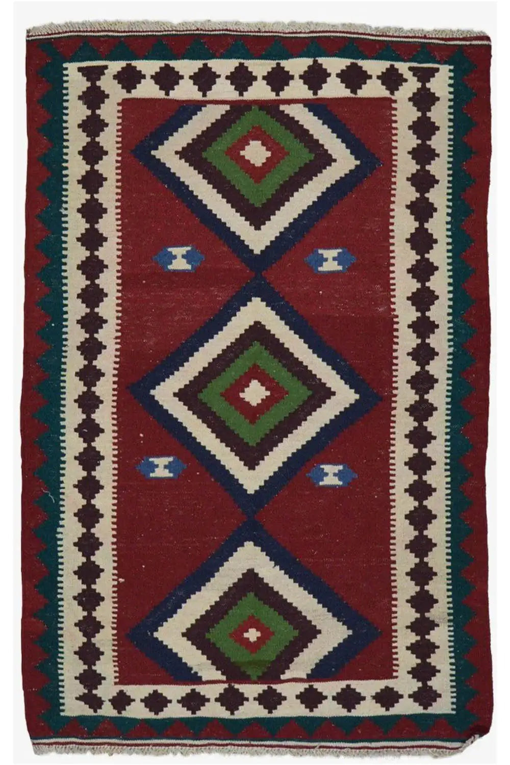 Kilim Qashqai - Multicolor 9500609 163x103 cm - German Carpet Shop