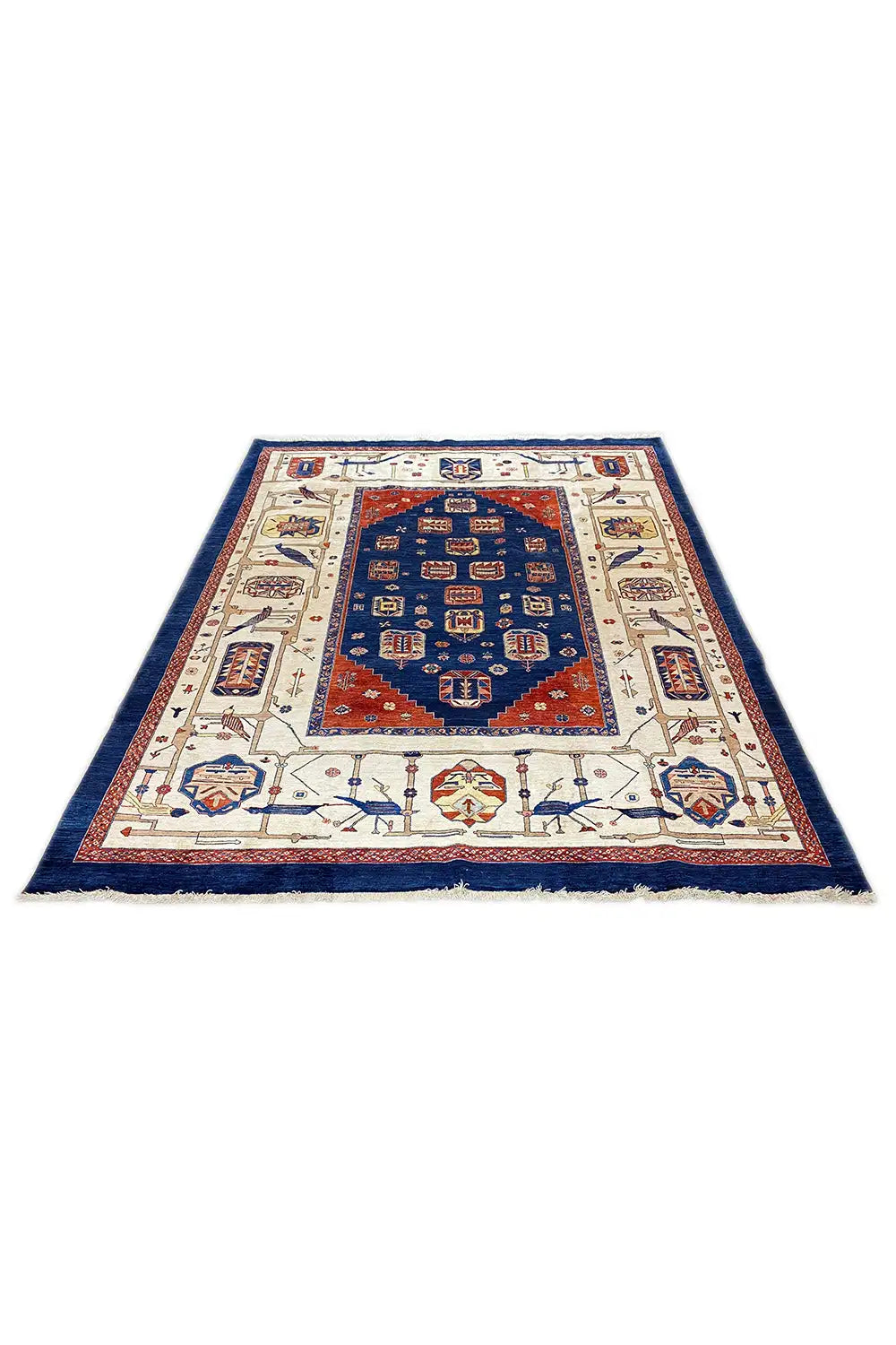  Qashqai Exklusiv Teppich - 700109 (341x251 cm) - Premium Teppich from German Carpet Shop - Just €4950! Shop now at German Carpet Shop