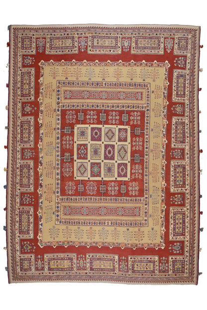 Soumakh Teppich - 803466 (334x250cm) - German Carpet Shop