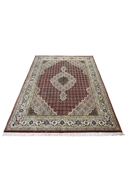  Indo Täbriz Teppich - 819405 (237x166 cm) - Premium Mahi from German Carpet Shop - Just €800! Shop now at German Carpet Shop