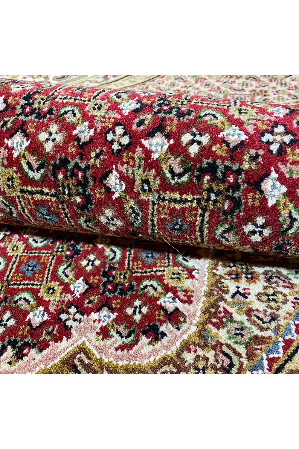 Indo Täbriz Teppich - 819405 (237x166 cm) - Premium Mahi from German Carpet Shop - Just €800! Shop now at German Carpet Shop