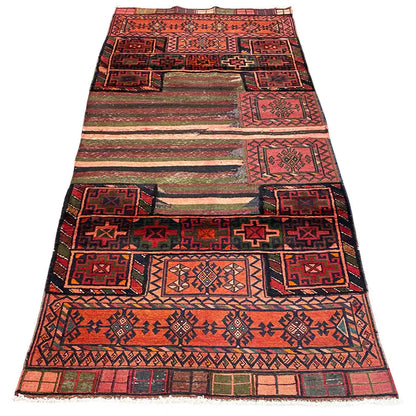 Kelim - Bakhtiari (251x110 cm) - German Carpet Shop