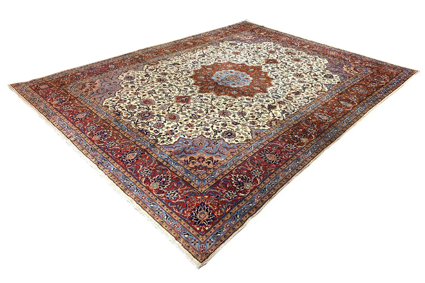 Täbriz Teppich - 8974953 (391x292cm) - German Carpet Shop