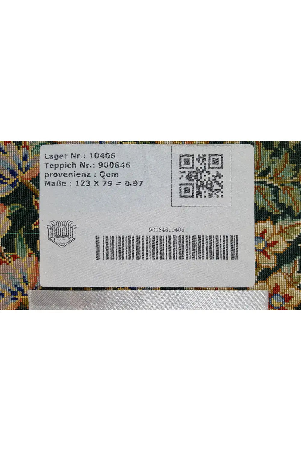  Ghom Seide Teppich - 900846 (123x79 cm) - Premium Teppich from German Carpet Shop - Just €5990! Shop now at German Carpet Shop