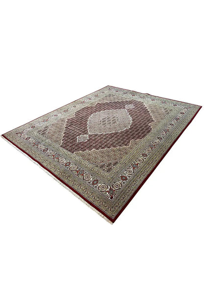  Indo Täbriz Teppich - 919397 (305x247 cm) - Premium Mahi from German Carpet Shop - Just €1875! Shop now at German Carpet Shop