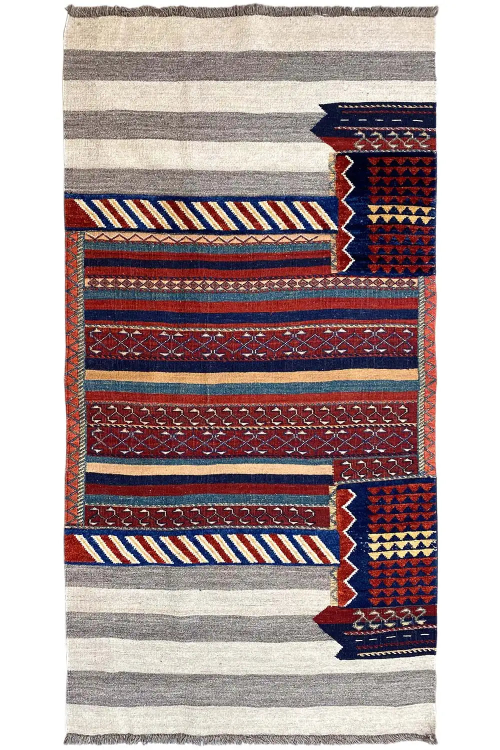  Kelim Bakhtiari - (195x102 cm) - Premium Teppich from German Carpet - Just €799! Shop now at German Carpet Shop