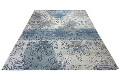 Designer-Teppich - Bo Hamsa (315x252cm) | Blue - German Carpet Shop