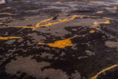 Designer Rug by Pascal Walter - Marble Black (307x253 cm) - German Carpet Shop