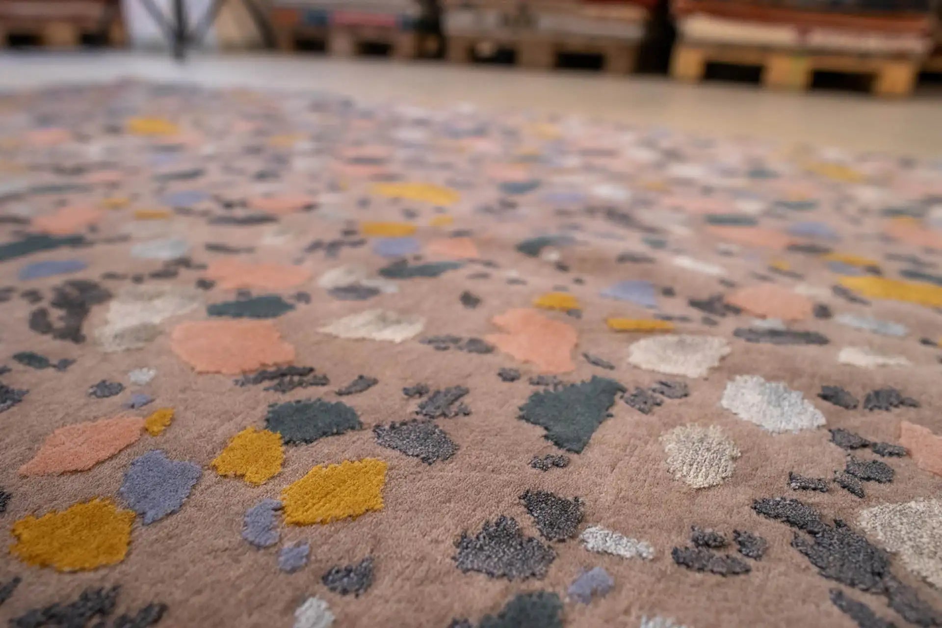 Designer Rug by Pascal Walter - Terrazzo (205x152 cm) - German Carpet Shop