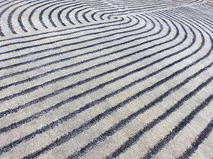 Designer Rug by Pascal Walter - Lines (209x152 cm) - German Carpet Shop