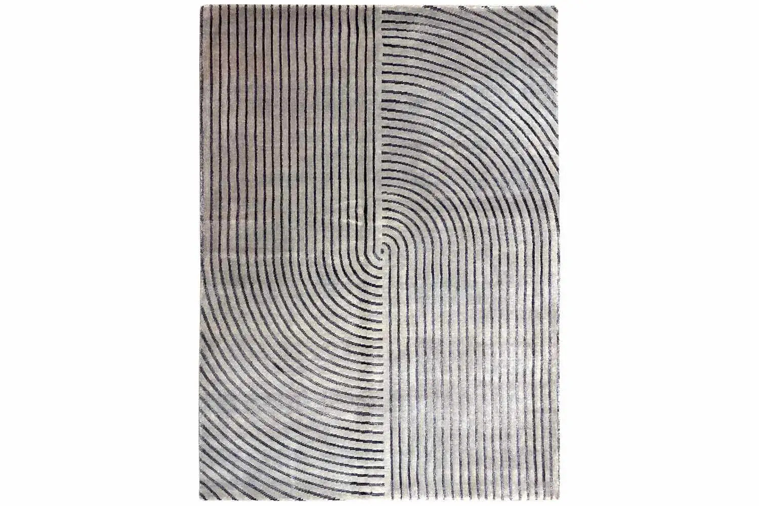 Designer Rug by Pascal Walter - Lines (209x152 cm) - German Carpet Shop