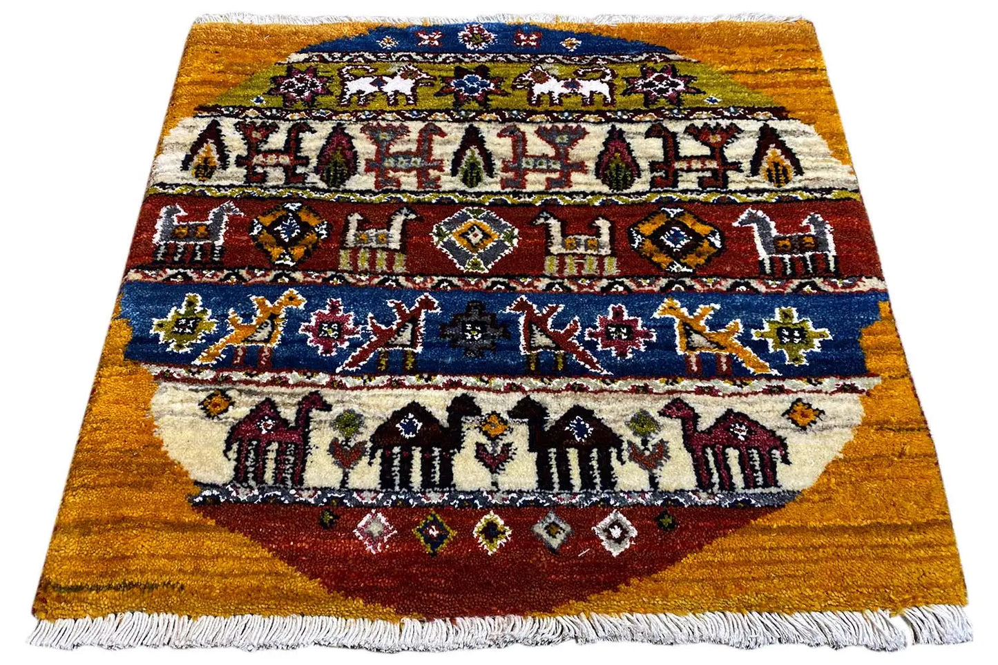 Gabbeh Lori - (58x56cm) - German Carpet Shop