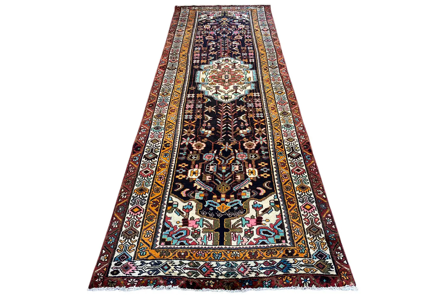Hamadan - Läufer (349x121 cm) - German Carpet Shop