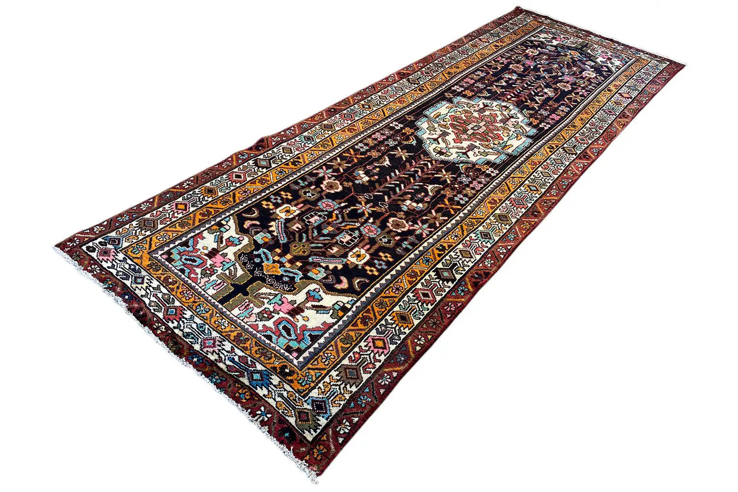 Hamadan - Läufer (349x121 cm) - German Carpet Shop