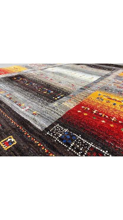  Gabbeh - (197x138 cm) - Premium Gabbeh from German Carpet Shop - Just €990! Shop now at German Carpet Shop