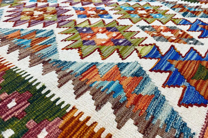 Kelim Afghan - (148x95cm) - German Carpet Shop