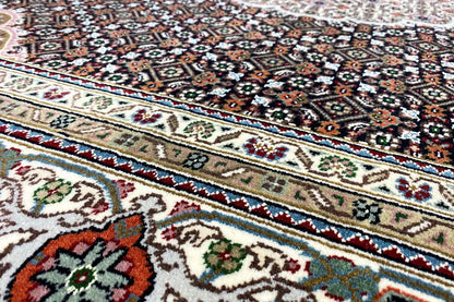 Indo Täbriz Teppich - (241x175cm) - German Carpet Shop