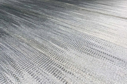 Grauer Ombré Kelim Dhurrie Teppich 160x230 cm - German Carpet Shop