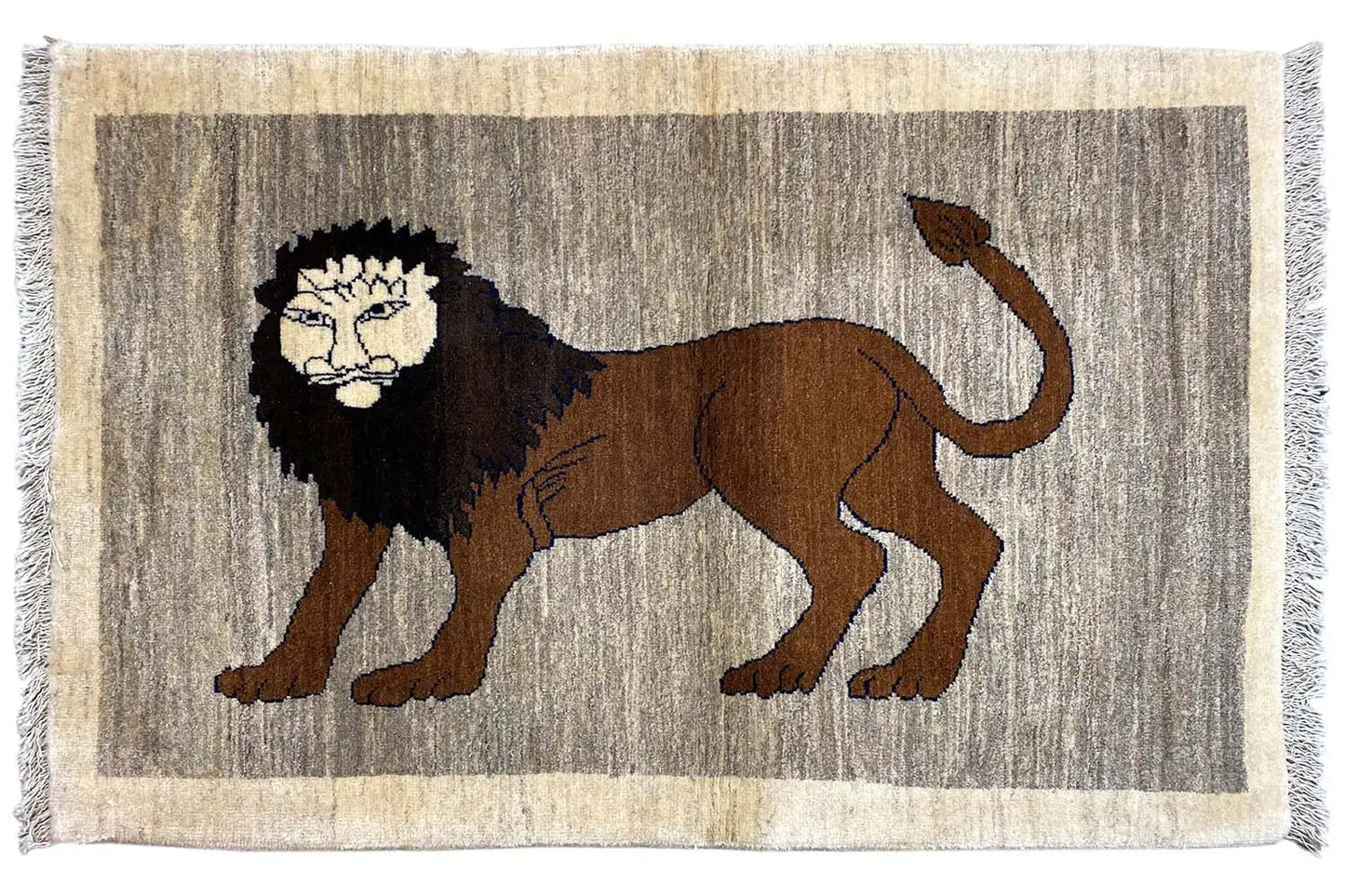Löwen Gabbeh (134x82 cm) - German Carpet Shop
