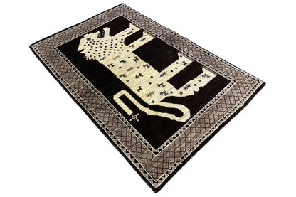 Löwen Gabbeh (163x104cm) - German Carpet Shop