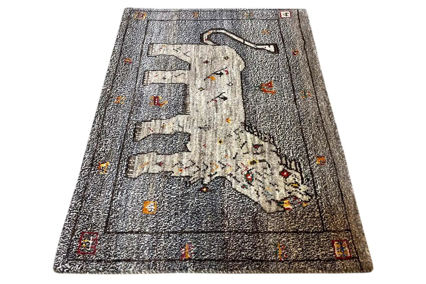 Löwen Gabbeh (95x67 cm) - German Carpet Shop