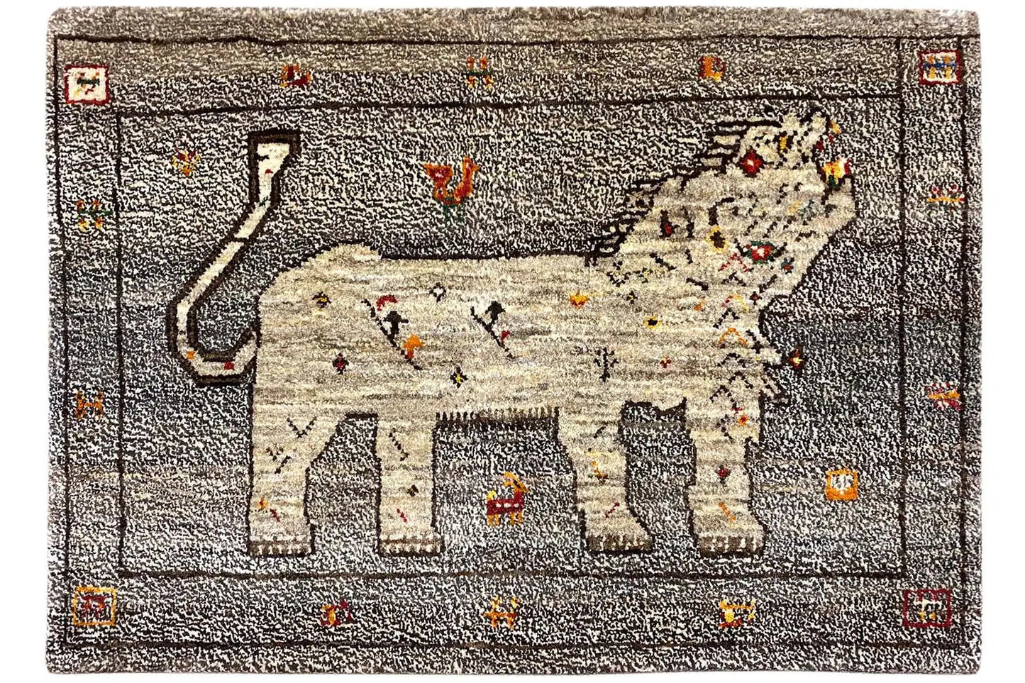 Löwen Gabbeh (95x67 cm) - German Carpet Shop