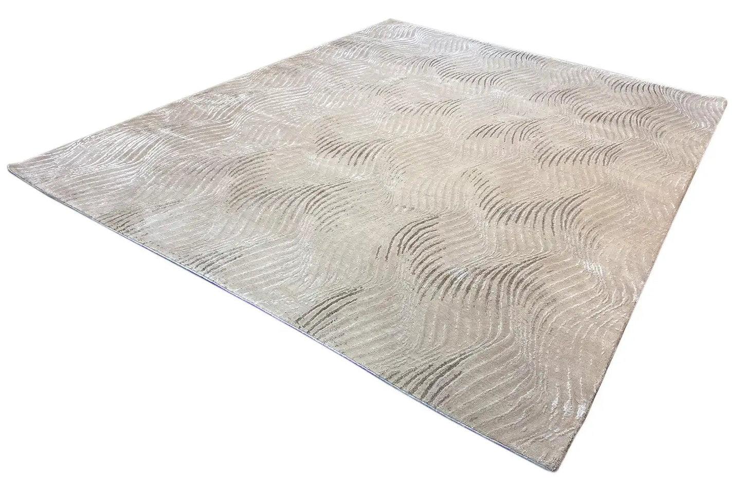 Designer Rug by Pascal Walter - Waves (307x252 cm) - German Carpet Shop