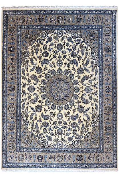 Indo Nain Teppich - Beige (310x242 cm) - German Carpet Shop