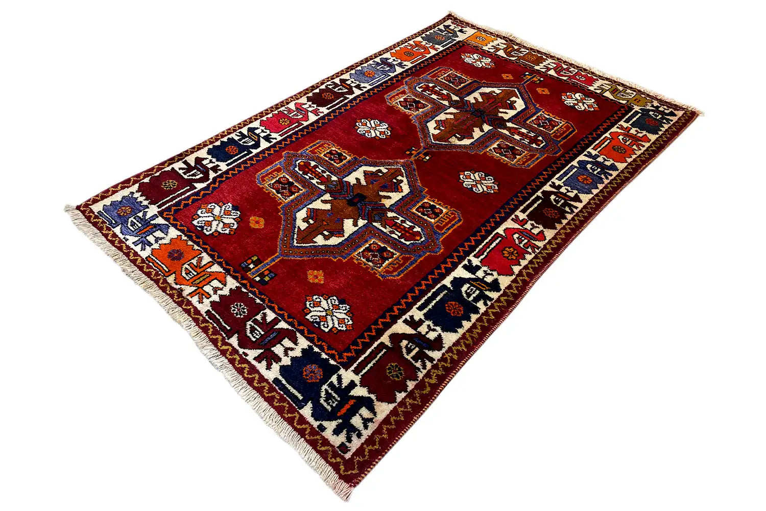 Shiraz Qashqai - (185x116cm) - German Carpet Shop