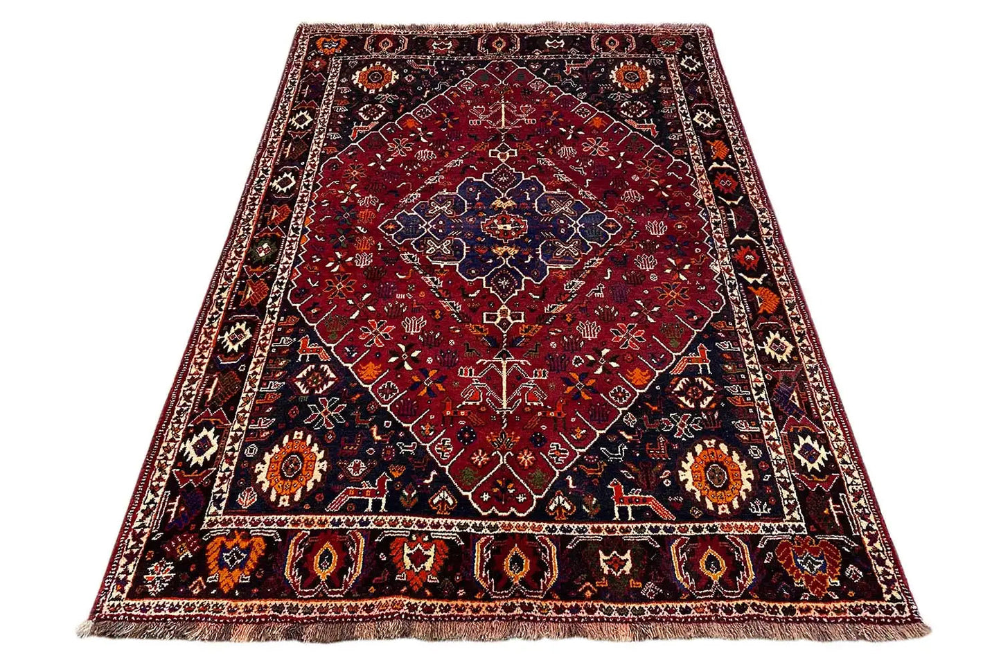 Shiraz Qashqai (215x145cm) - German Carpet Shop