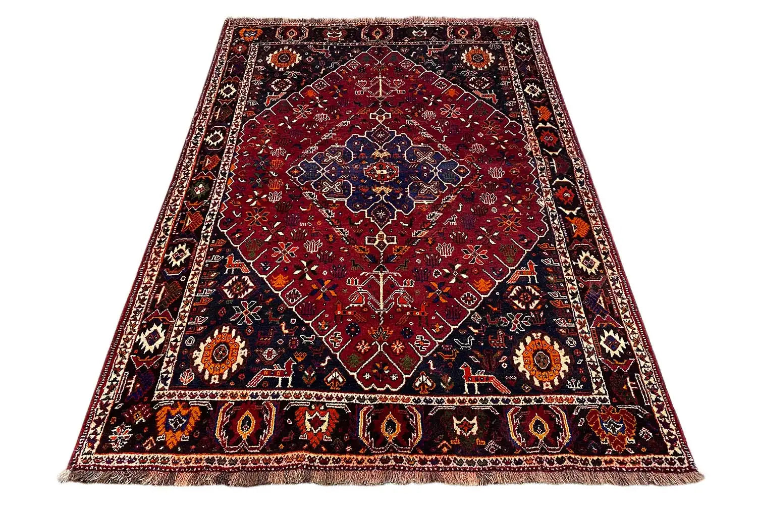 Shiraz Qashqai (215x145cm) - German Carpet Shop