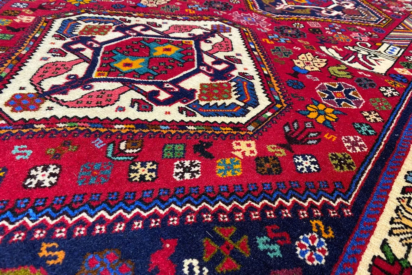 Shiraz Qashqai - (195x79cm) - German Carpet Shop