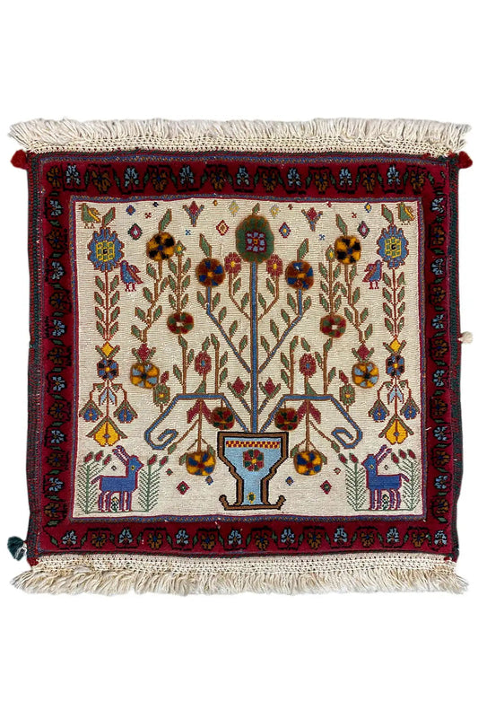 Qashqai Exklusiv (52x50cm) - German Carpet Shop
