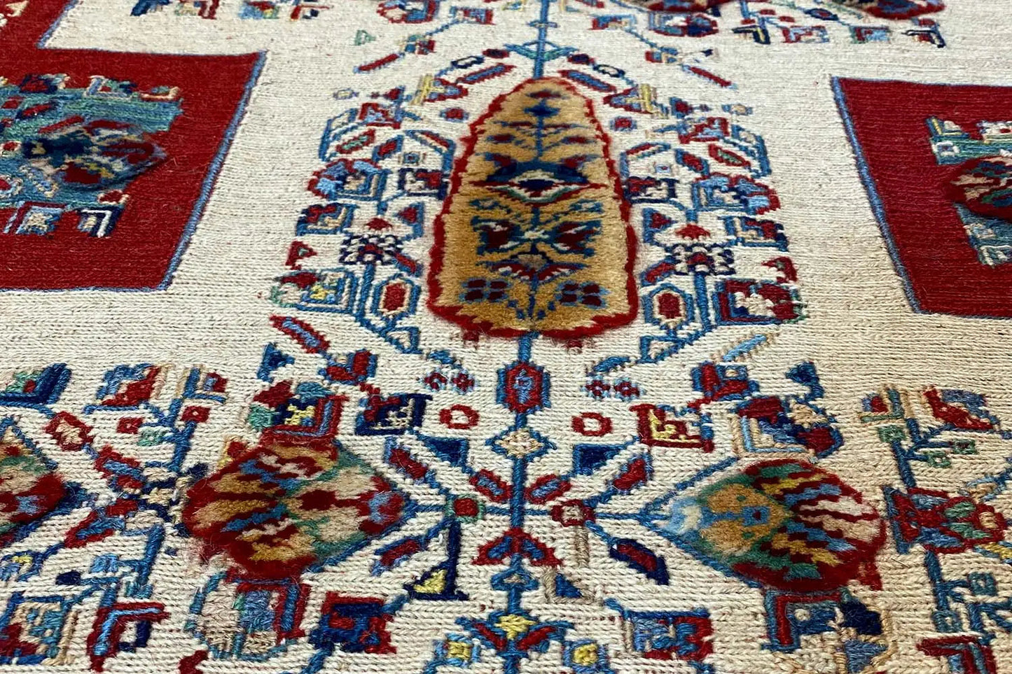  Soumakh Läufer (572x99 cm) - Premium Soumakh from German Carpet Shop - Just €3038! Shop now at German Carpet Shop