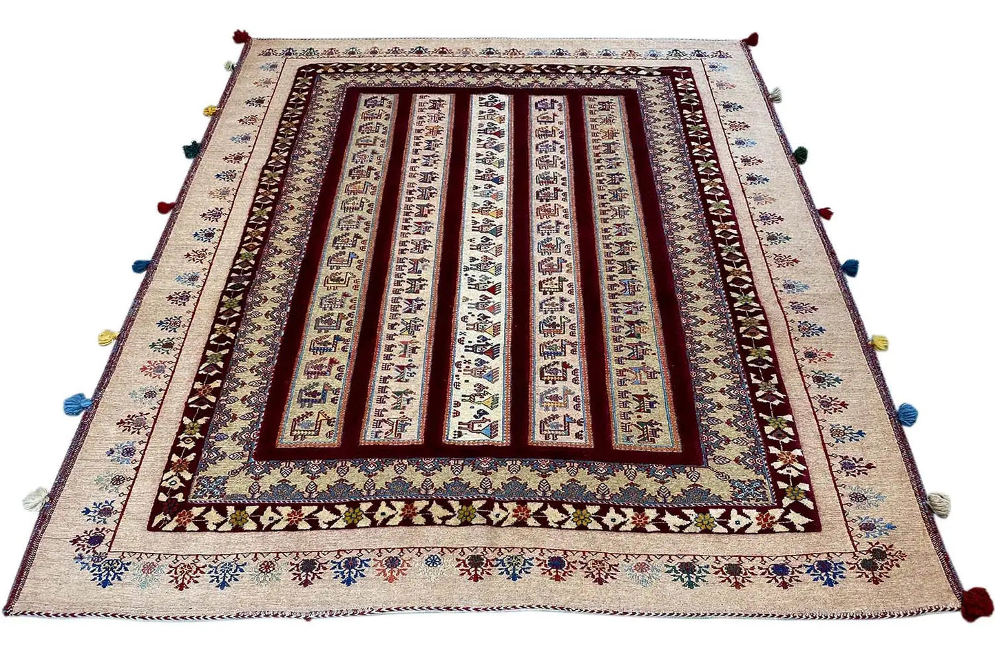 Soumakh (192x157 cm) - German Carpet Shop