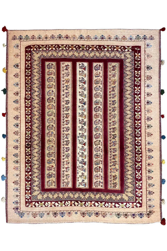 Soumakh (192x157 cm) - German Carpet Shop