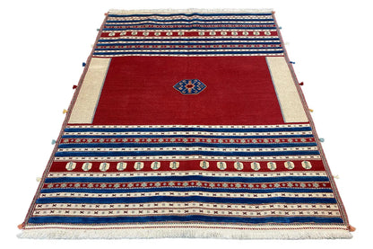 Soumakh (202x162 cm) - German Carpet Shop