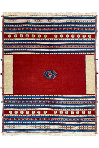 Soumakh (202x162 cm) - German Carpet Shop