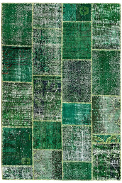 Patchwork Teppiche - 555 (188x141 cm) - German Carpet Shop