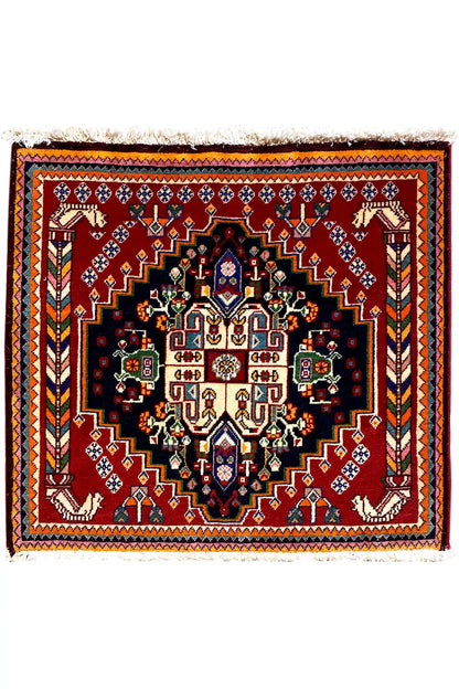 Poschti - Qashqai 8968740 (65x61 cm) - German Carpet Shop