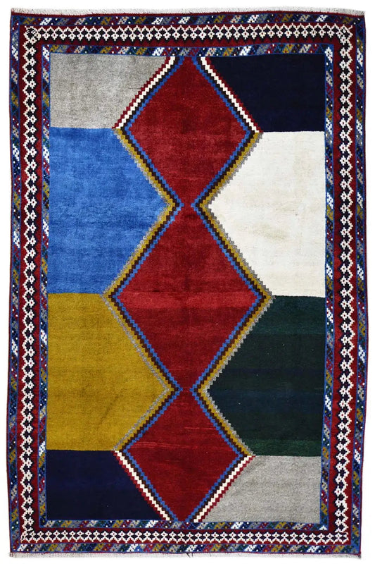 Löwen Gabbeh - 8974987 (235x151cm) - German Carpet Shop